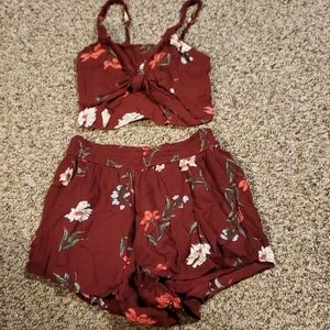 Hollister short set